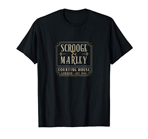 Scrooge  and  Marley Counting House London Established 1843 T-Shirt