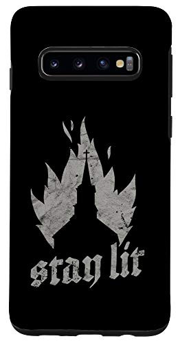 Galaxy S10 Occult Burning Church Unholy Satanic Devil Death Witchcraft Case