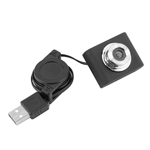 yemunqut Mini USB 2.0 5 Megapixels Retractable Clip Webcam Web Camera for PC Laptop USB 2.01