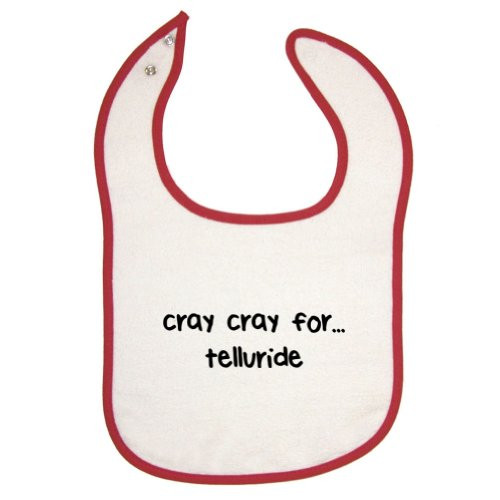 Mashed Clothing Cray Cray For telluride Red Piping Bib
