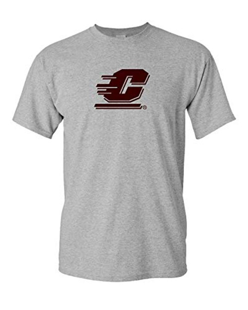 CreateMyTee - Central Michigan University C One Color T-Shirt - CMU Chippewas Logo Apparel Mens/Womens T-Shirt -Sport Grey Medium- CreateMyTee - Central Michigan University C One Color T-Shirt - CMU Chippewas Logo Apparel Mens/Womens T-Shirt -Sport Grey Medium-