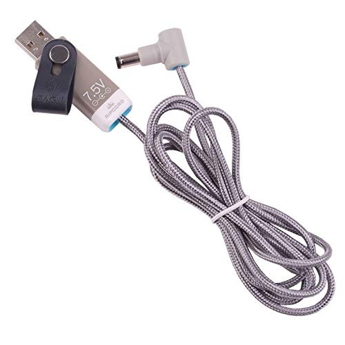 myVolts Ripcord - USB to 7.5V DC Power Cable Compatible with The Netgear EN2005 Hub