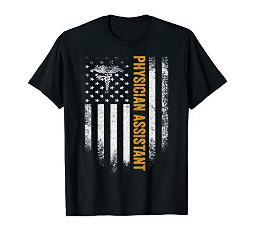 Vintage USA Physician Assistant American Flag Patriotic Gift T-Shirt Vintage USA Physician Assistant American Flag Patriotic Gift T-Shirt