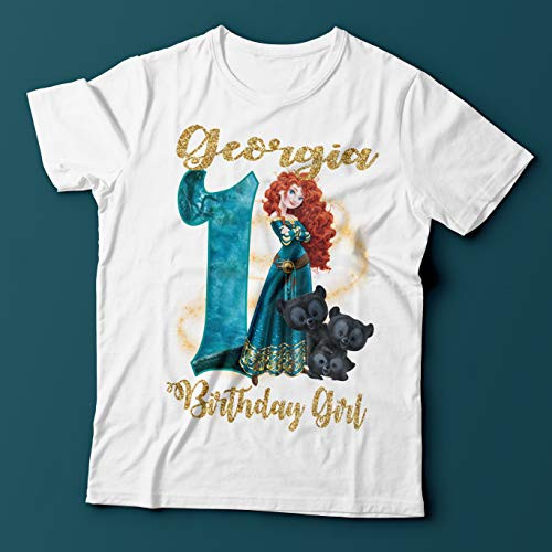 Merida Birthday Shirt/Merida Shirt/Brave Birthday Shirt/Merida Outfit/Brave Party Shirt/Brave Shirt