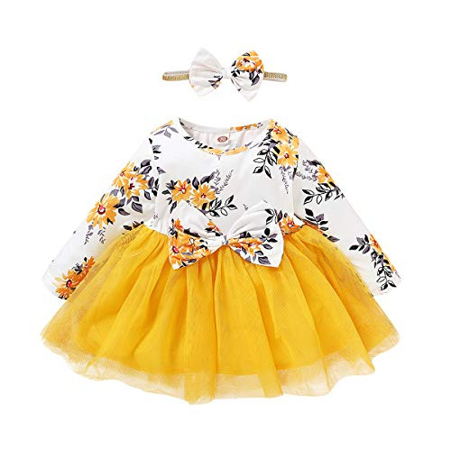 6-9 Month Girl Clothes Fall Outfits Flower Princess Tutu Dress Little Girl Tulle Long Sleeve Overall Skirt Baby Girl Outfit Winter 6-9 Month Girl Clothes Fall Outfits Flower Princess Tutu Dress Little Girl Tulle Long Sleeve Overall Skirt Baby Girl Outfit Winter