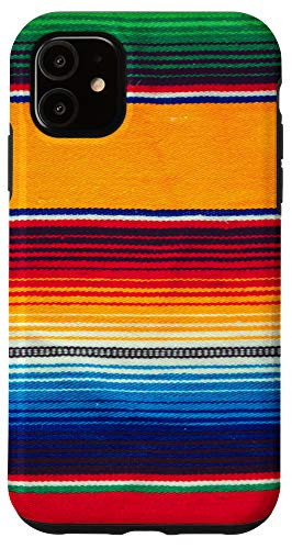 iPhone 11 Southwestern Aztec Design Tribal Boho Serape Gift Case