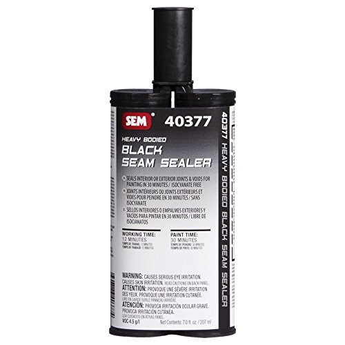 SEM 40377 Black Heavy Bodied Seam Sealer - 7 oz.