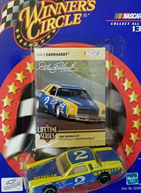 1980 Lifetime Series Edition 7 of 13 Dale Earnhardt Sr 2 Wrangler Winners Circle 1/64 Scale Diecast with Photo Collectors Card Insert 1980 Lifetime Series Edition 7 of 13 Dale Earnhardt Sr 2 Wrangler Winners Circle 1/64 Scale Diecast with Photo Collectors Card Insert