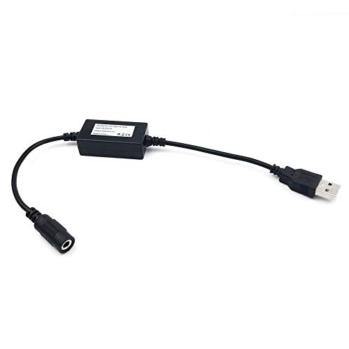 Smarkey Heated Jacket Battery Step-Up Charger Cable for Heated Jackets Heated Hoodies and Heated Vests -5v USB Transfer 8.4v 12W