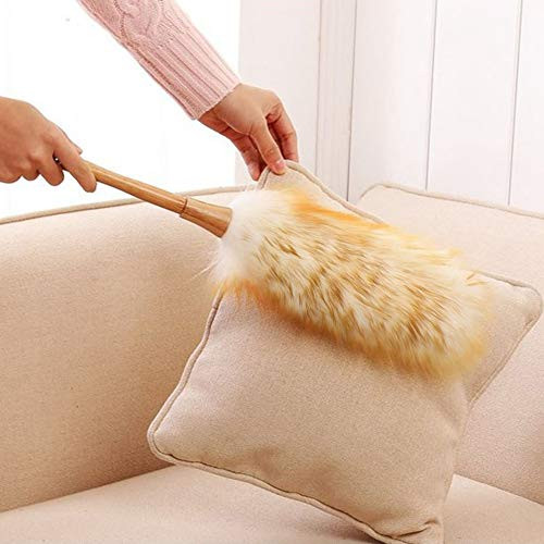 Wear-resistant Household Duster Wool Material Comfortable to Touch for Keyboards Computer Screens Curtains