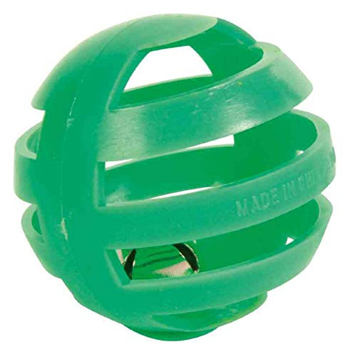 Trixie Four Plastic Rattling Balls for Cat 4cm