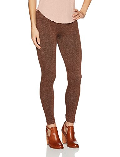 MUK LUKS Womens Printed Leggings Brown Medium/Large