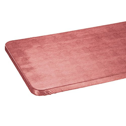 Miles Kimball Illusion Weave Vinyl Elasticized Banquet Table Cover by HSK - 48 inch x 24 inch Oblong Miles Kimball Illusion Weave Vinyl Elasticized Banquet Table Cover by HSK - 48 inch x 24 inch Oblong