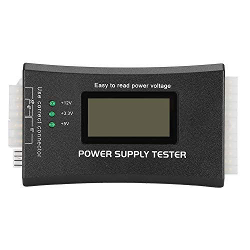 ATX Power Supply Computer Electrical Tester Host Inspection and Maintenance Tester Tool with LCD Display