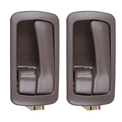 ROADFAR Door Handles Interior Inside Left Side Compatible for 1992-1996 Toyota Camry 6920606011KO Brown-2pcs-