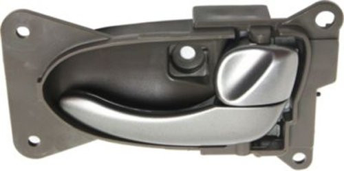 CPP Front or Rear Passenger Side Brown w/ Silver Interior Door Handle for 02-05 Nissan Altima