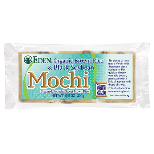 Eden Organic Mochi Brown Rice/Black Soybean 10.5 Ounce