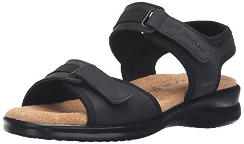 Spring Step Womens Danila Slide Sandal Black 42 EU/10.5-11 M US