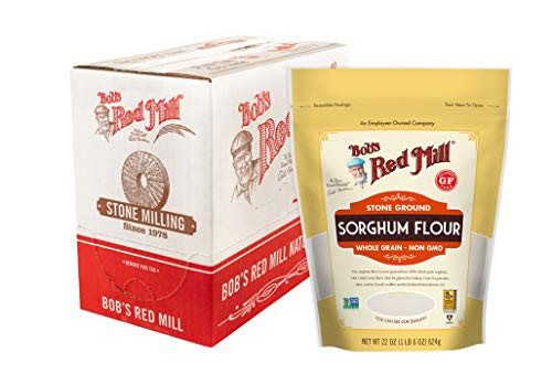 Bobs Red Mill Gluten Free Sweet White Sorghum Flour 22 Pack of 4 88 Ounce
