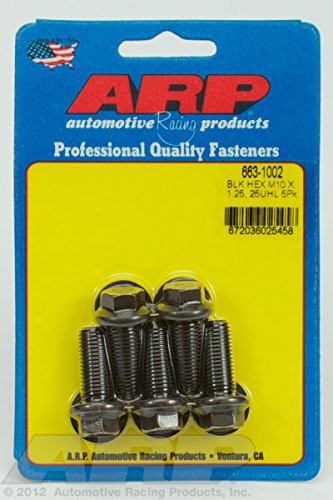 ARP -663-1002- Hex Oxide Bolt Black
