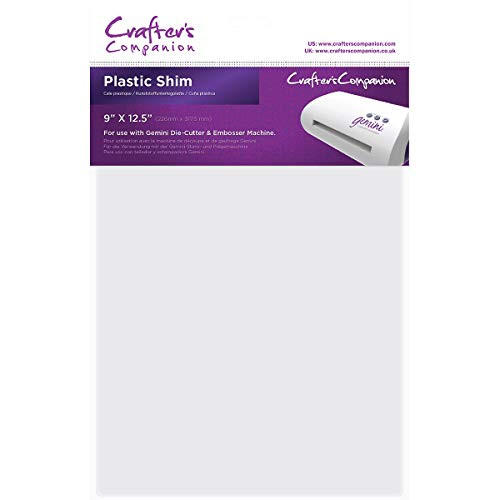 Crafters Companion Gemini Plastic Shim 9inX12.5in-