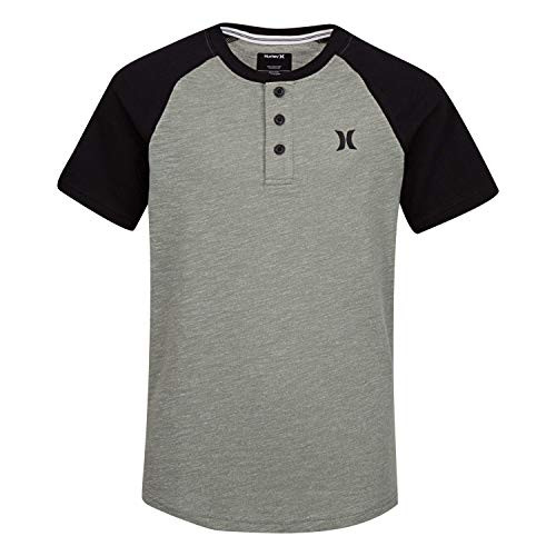 Hurley Boys Little Henley T-Shirt Jade Horizon 6