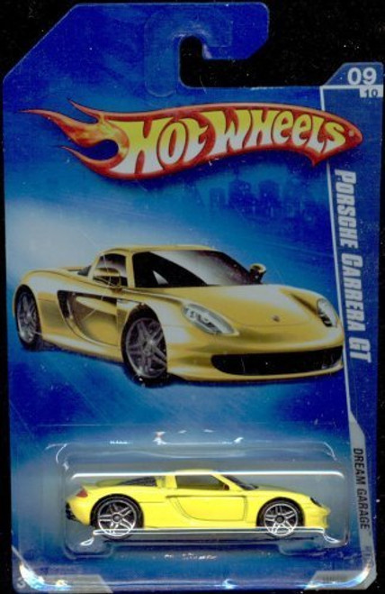 Hot Wheels 2009-09/10 Dream Garage YELLOW Porsche Carrera GT 164 Scale Collectible Die Cast Metal Toy Car Model 155/190 Hot Wheels 2009-09/10 Dream Garage YELLOW Porsche Carrera GT 164 Scale Collectible Die Cast Metal Toy Car Model 155/190
