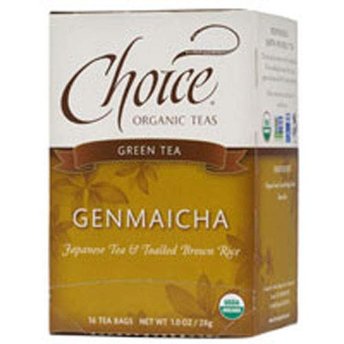Choice Organic Teas Org Green Tea Toasted Brown Rice -3x16 bag-
