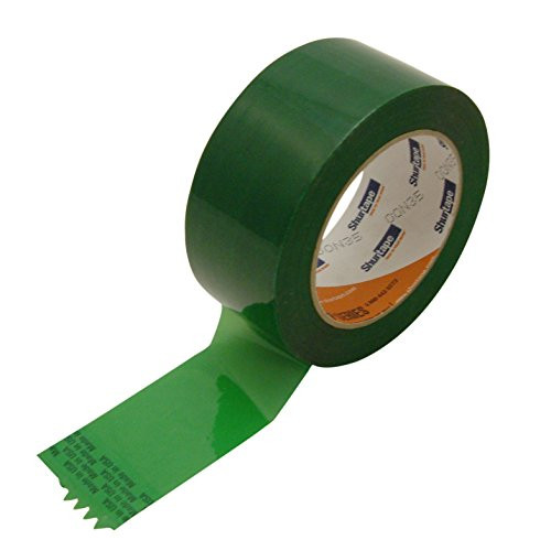 Shurtape HP-200C/GRN2110 HP-200C Production-Grade Colored Packaging Tape 2 inch x 110 yd Green