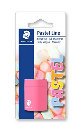 Staedtler 51105PSBK Pastel Line Tub Pencil Sharpener - Pastel Colour