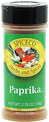 SpiceCo paprika 2.75-ounce plastic shaker -pack of 1-