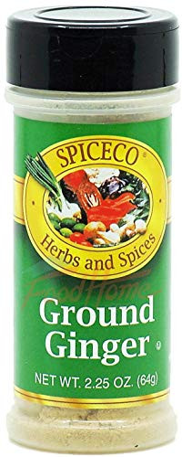 SpiceCo ground ginger 2.25-ounce plastic shaker -pack of 1-