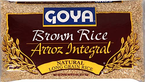 Goya Brown Rice 5 Pound