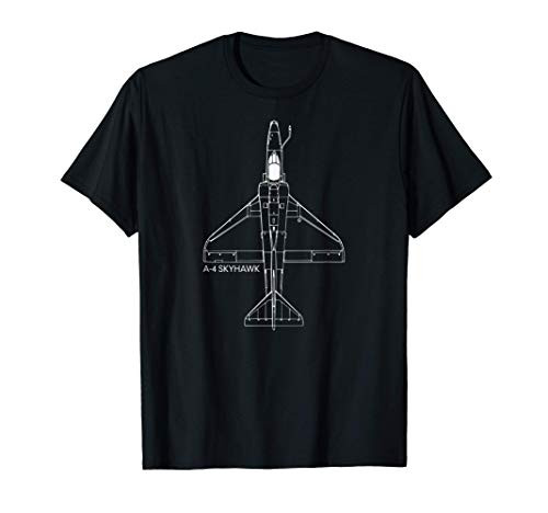 A-4 Skyhawk Navy Attack Aircraft American Jet Plane T-Shirt