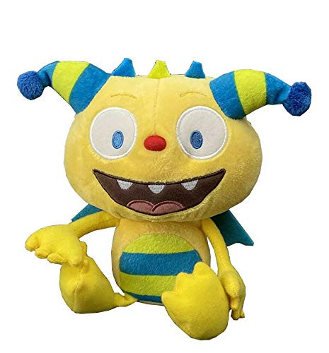 Henry Hugglemonster Jr Plush Stuffed Yellow Monster Blue Wings