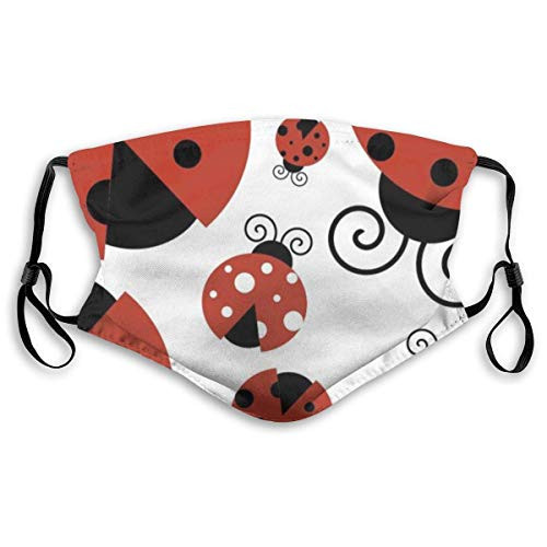 Fillter Face Cloth For anyonemens and womensLadybug?Cold Mouth Dustproof Double Protection