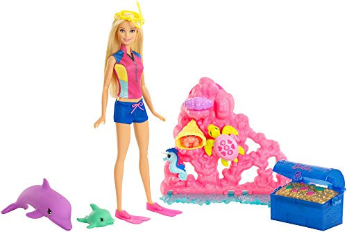 Barbie Dolphin Magic Ocean Treasure Playset Barbie Dolphin Magic Ocean Treasure Playset