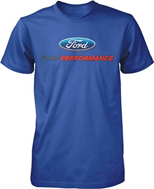 NOFO Clothing Co Ford Performance Officially Licensed Ford Design Mens T-Shirt XXXL Royal
