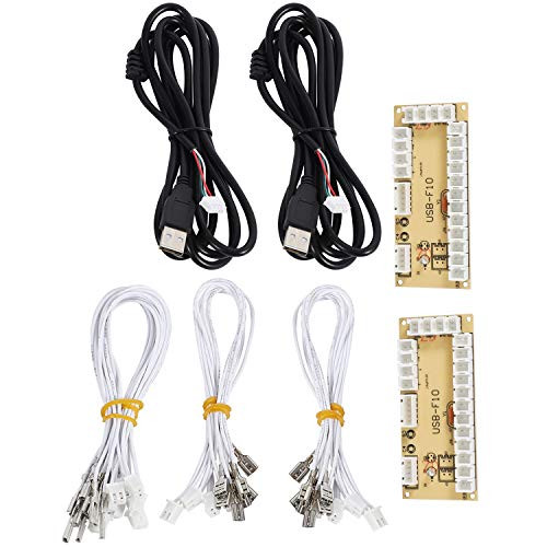 SONPP 2PCS Arcade Game Controller USB Free Drive Joystick Control Chip for KOF Street Fighter DIY Arcade Game Kit Parts