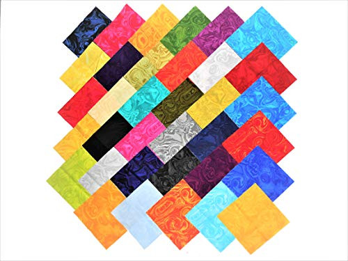 70 5 Inch Charm Squares Marbella by Benartex