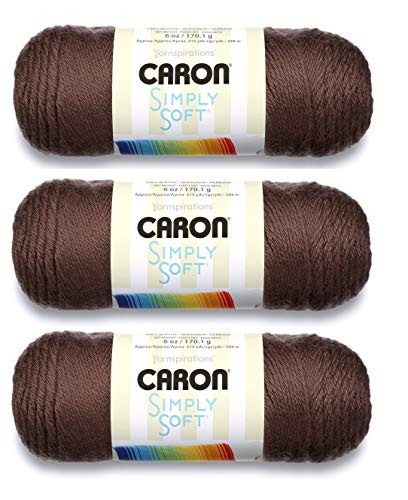 Caron Simply Soft Yarn Solids -3-Pack- Taupe H97003-9783