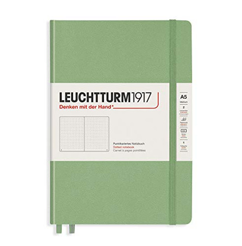 Leuchtturm1917 Special Edition Muted Colors Hardcover A5 Medium Dotted Notebook - Sage