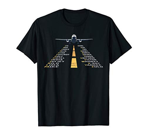 Phonetic Alphabet T-Shirt - Pilot Cadet Airplane Shirt Phonetic Alphabet T-Shirt - Pilot Cadet Airplane Shirt