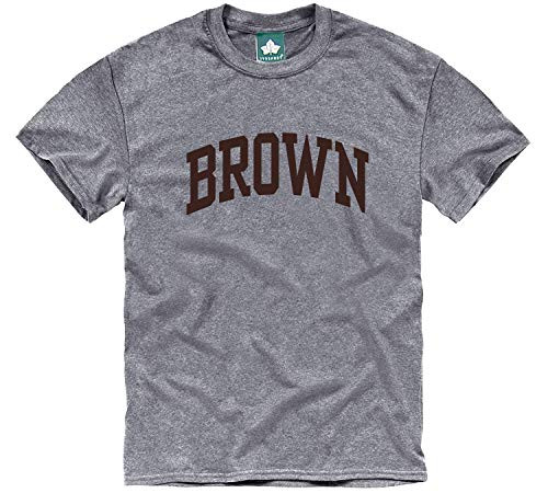 Ivysport Brown University Bears Short-Sleeve T-Shirt Classic Charcoal Grey Small