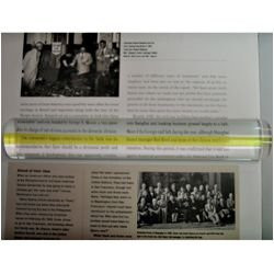 2X Bar Magnifier with Yellow Highlight Line