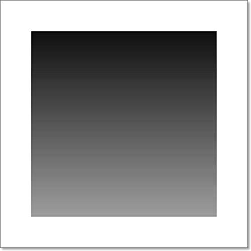Barewalls Gray Black Gradient Background Paper Print Wall Art -4in. x 4in.-