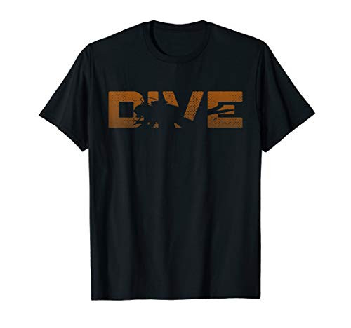 Dive Scuba Diving Shirt - Vintage Scuba Shirt T-Shirt