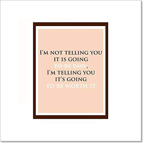 Barewalls Inspirational and Motivational Quote. Paper Print Wall Art -4in. x 4in.-