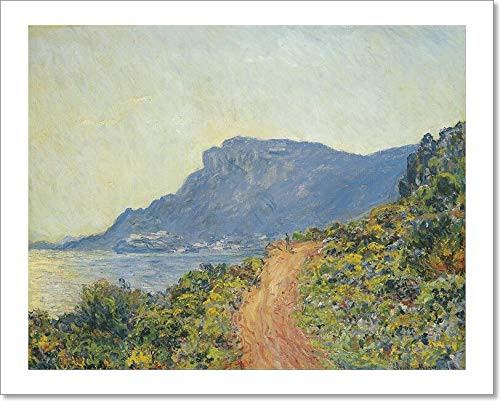 La Corniche Near Monaco Paper Print Wall Art -8in. x 10in.-