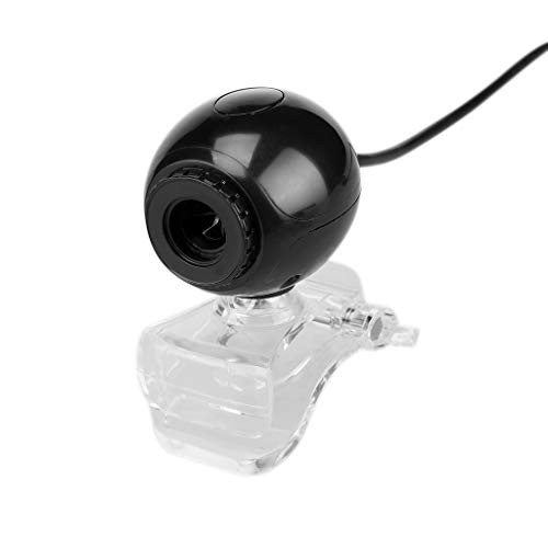 GFHFHITJ Webcam USB Video Webcam USB Webcam Camera with Mic Night Vision Web Cam for PC Laptop Class 360 Degree -Black-